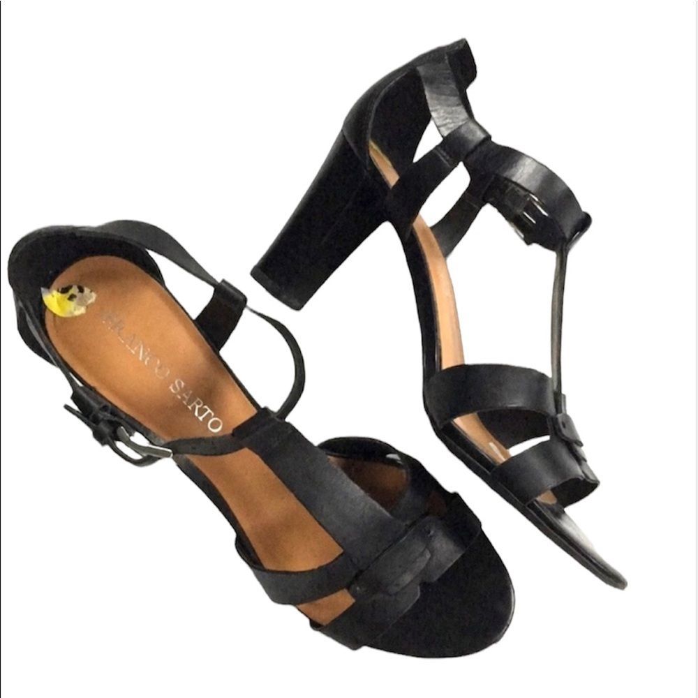 Like new Franco Sarto leather heels, gently used.